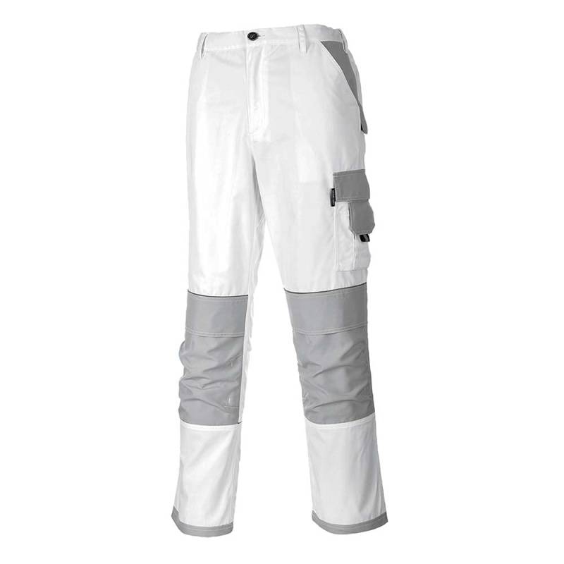 PORTWEST Painters Pro Trousers - Color: White - Talla: Small von Portwest