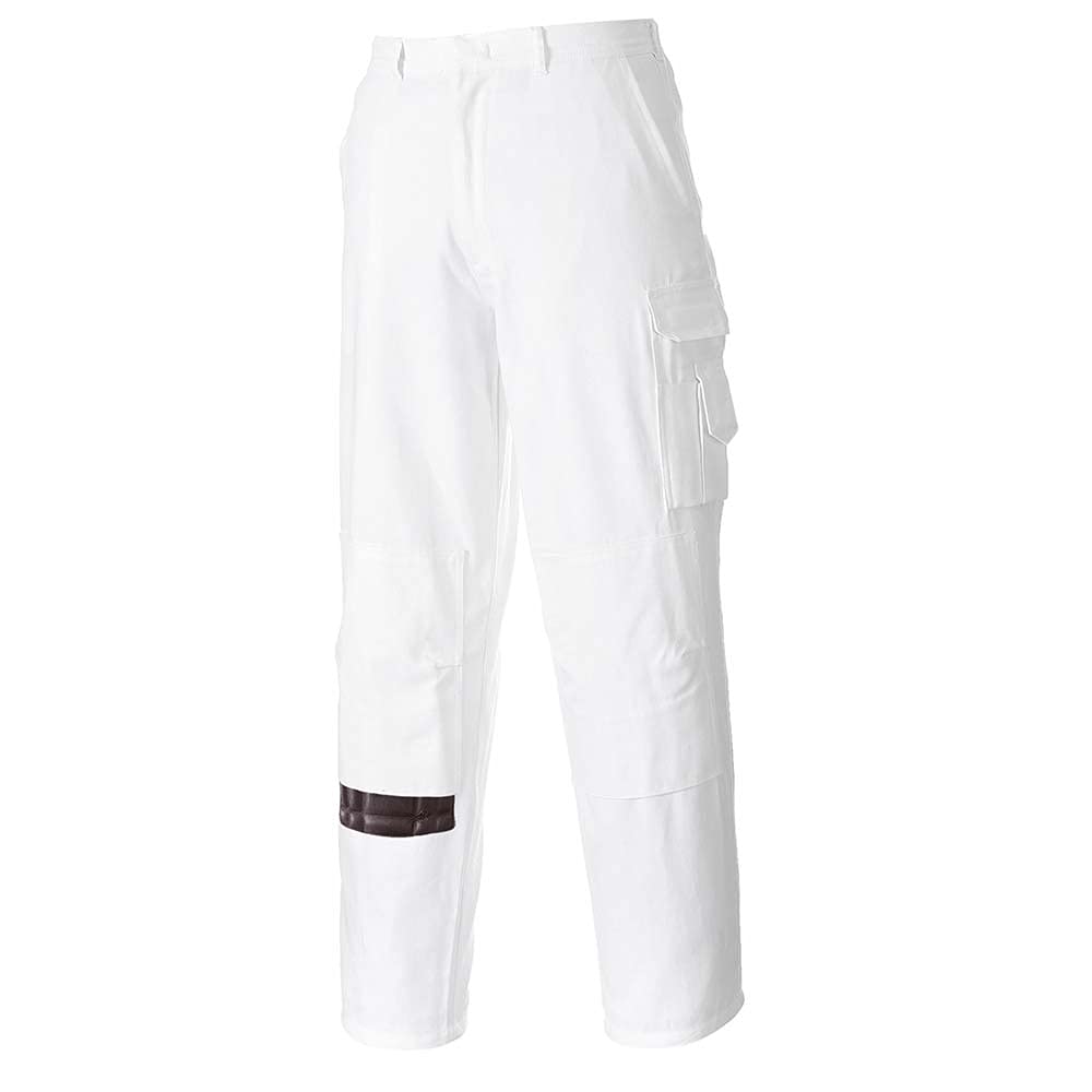 PORTWEST Painters Trousers, colorWhite talla Large von Portwest