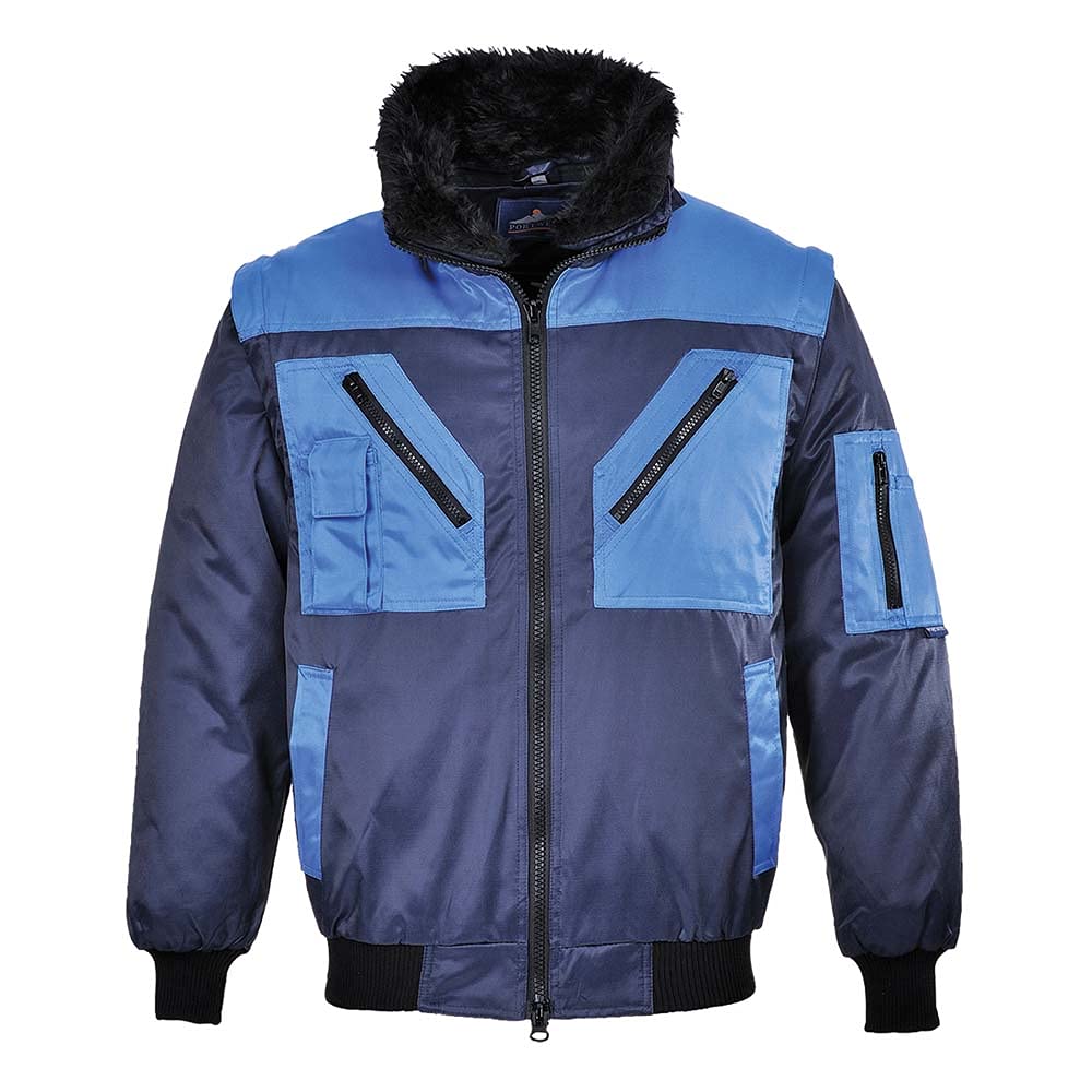 PORTWEST Pilot Jacket 2-Tone, colorNavy talla Small von Portwest