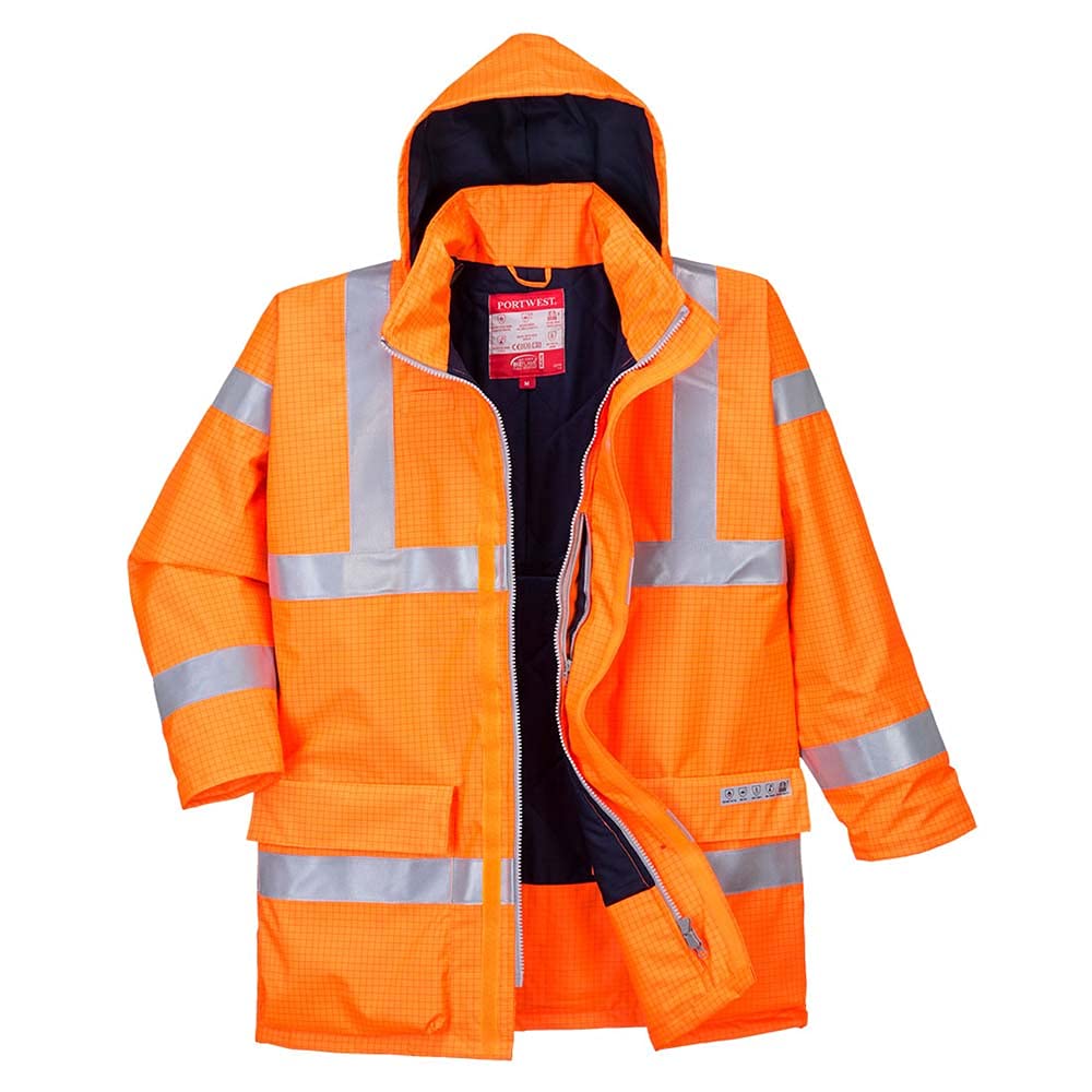 Portwest Antistatic FR Jacket - Color: Orange - Talla: 5XL von Portwest