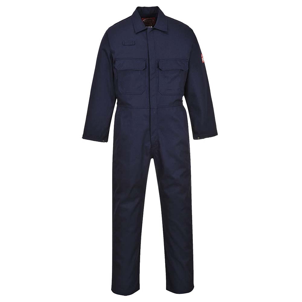 Portwest Bizweld Flammenhemmender Overall, Navy, Large Reg Leg von Portwest