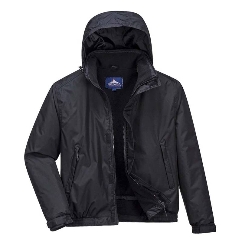 Portwest Calais Atmungsaktive Pilotjacke , Größe: M, Farbe: Schwarz, S503BKRM von Portwest