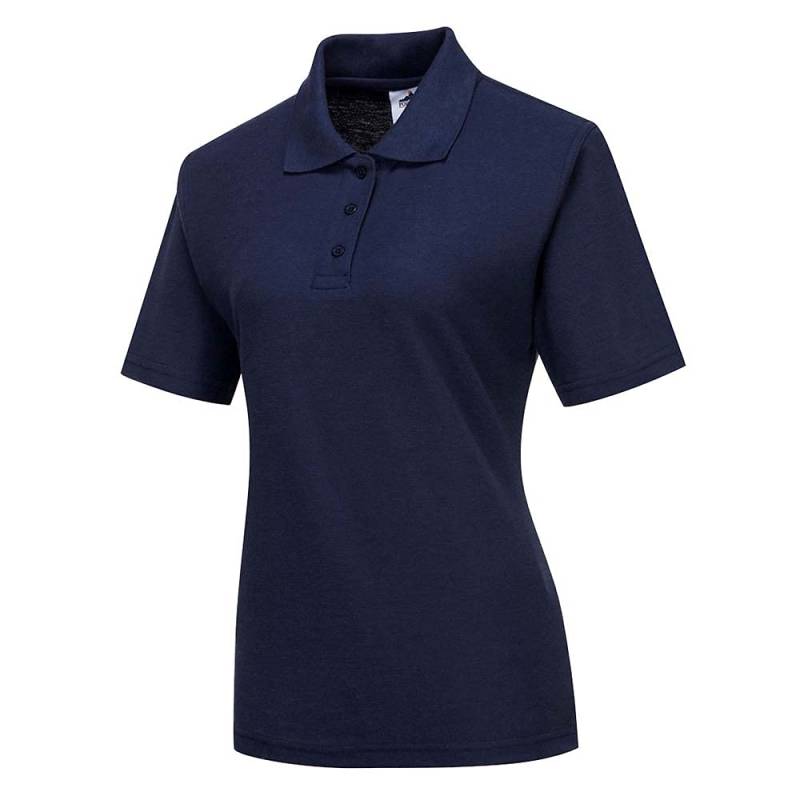 Portwest Damen Naples Polo-Shirt, Größe: XS, Farbe: Marine, B209NARXS von Portwest