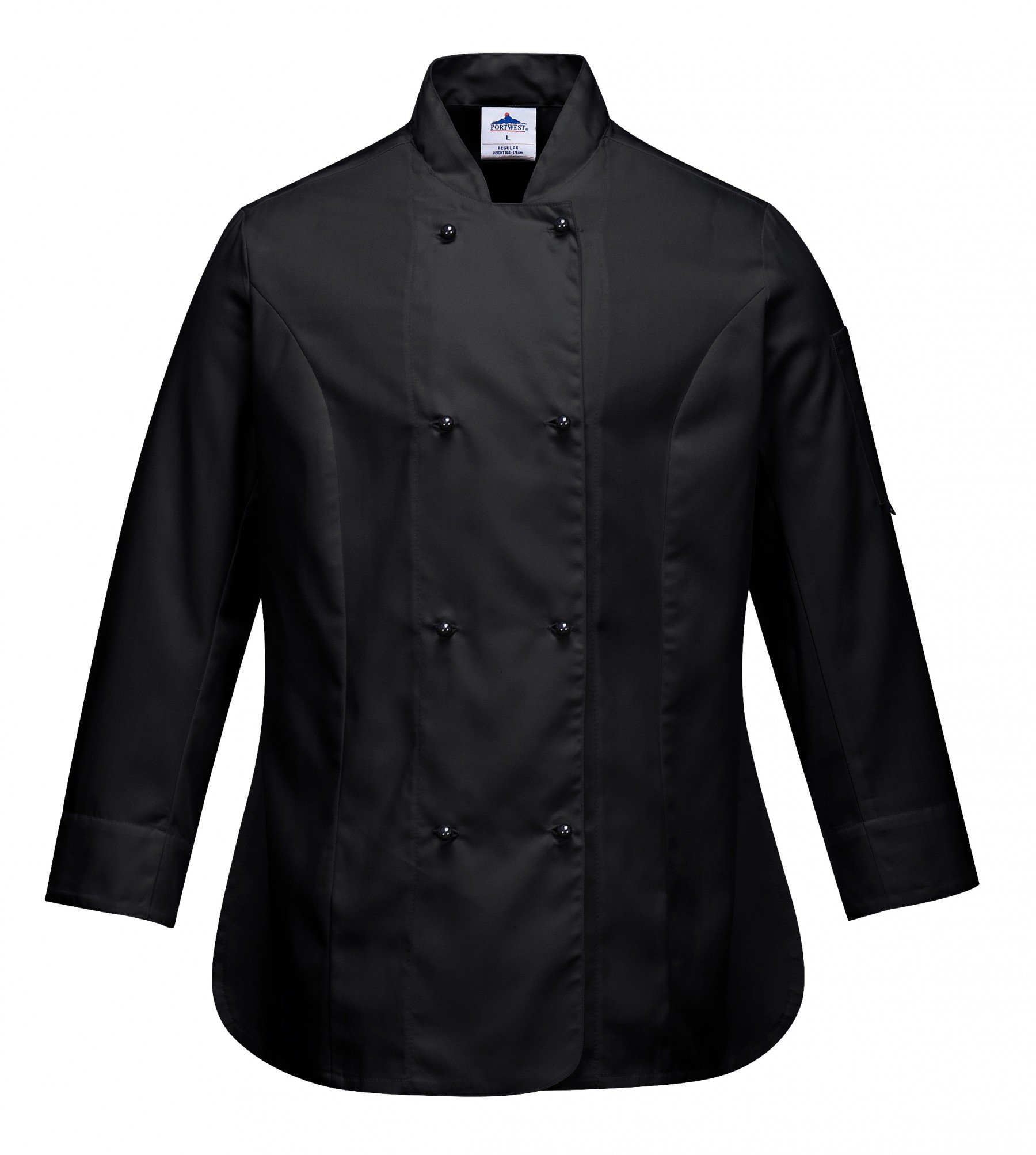 Portwest Damen kochjacke vêtement de travail > vestes veste cuisine, Schwarz, M EU von Portwest