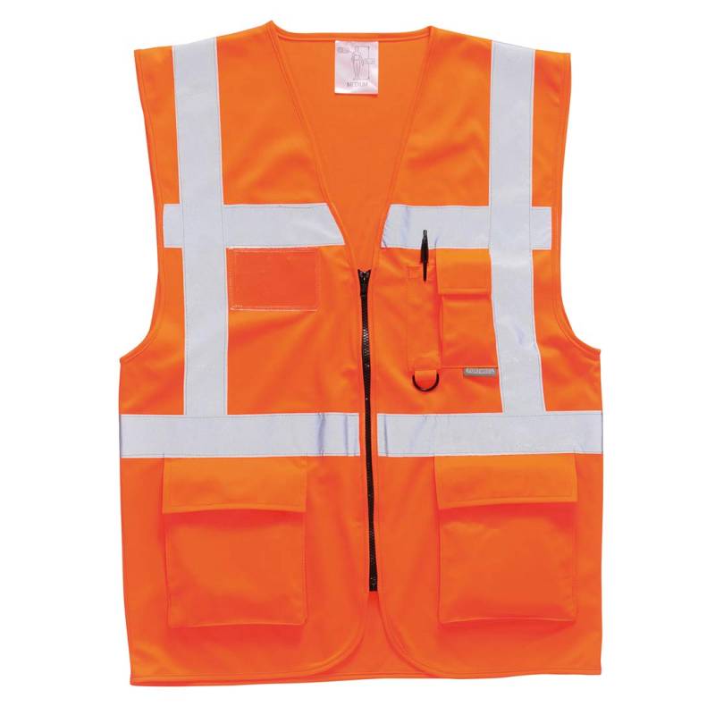 Portwest Herren S476yerm Hi-vis home, Orange, Size 5X-Large EU von Portwest