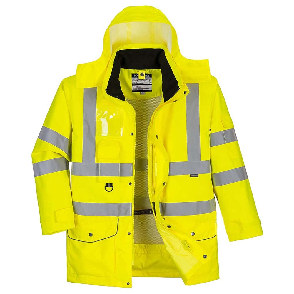 Portwest Hi-Vis 7-in-1 Jacket - Color: Yellow - Talla: 6XL von Portwest