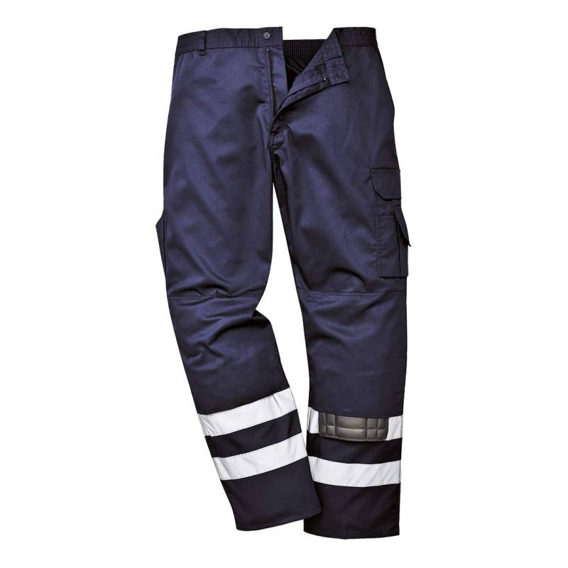 Portwest Iona Sicherheits-Bundhose, Größe: XL, Farbe: Marine Tall, S917NATXL von Portwest