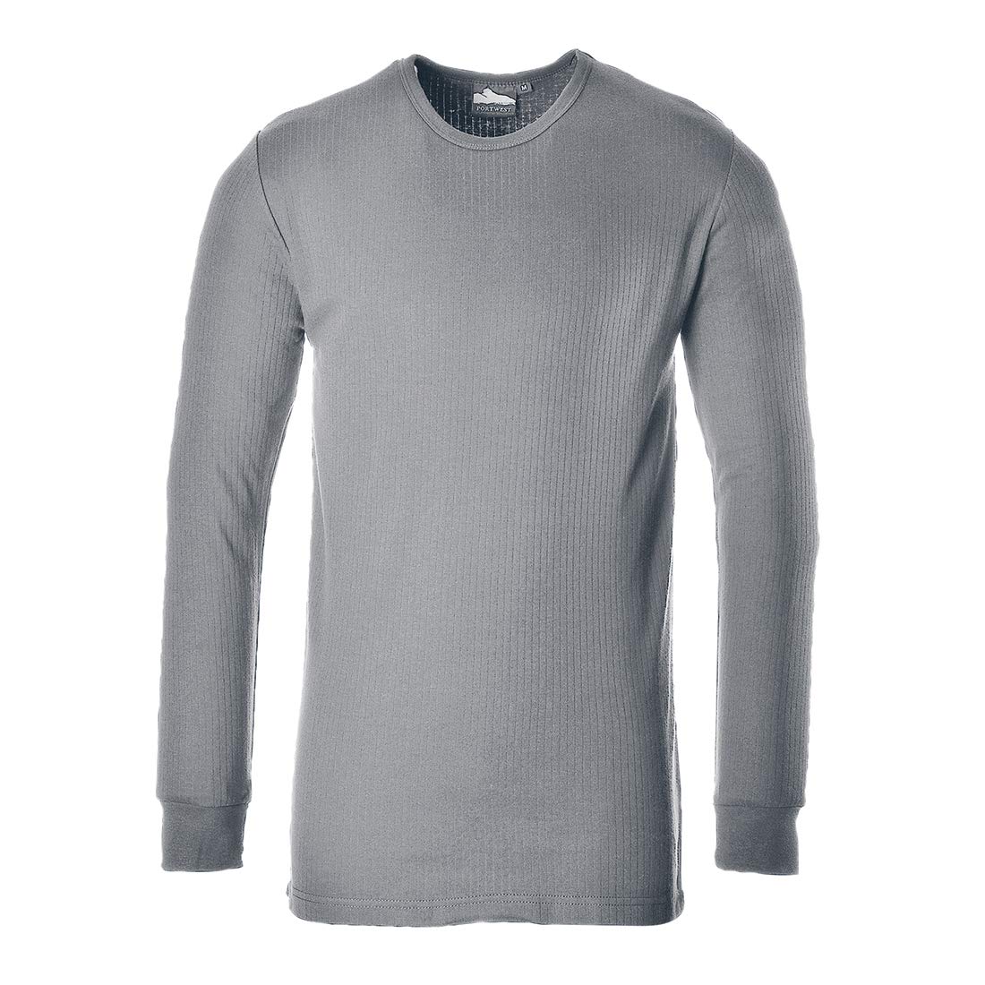 Portwest Langarm Thermo-T-Shirt, Größe: XXXL, Farbe: Grau, B123GRRXXXL von Portwest