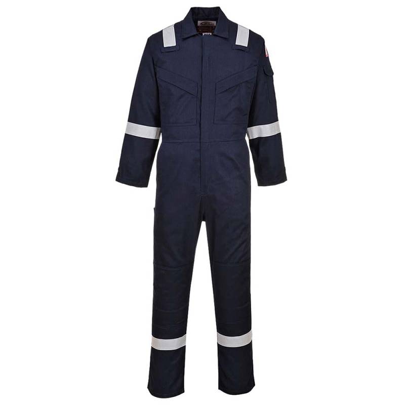 Portwest Leichter, antistatischer Overall 280 g, Größe: 4XL, Farbe: Marine, FR28NAR4XL von Portwest