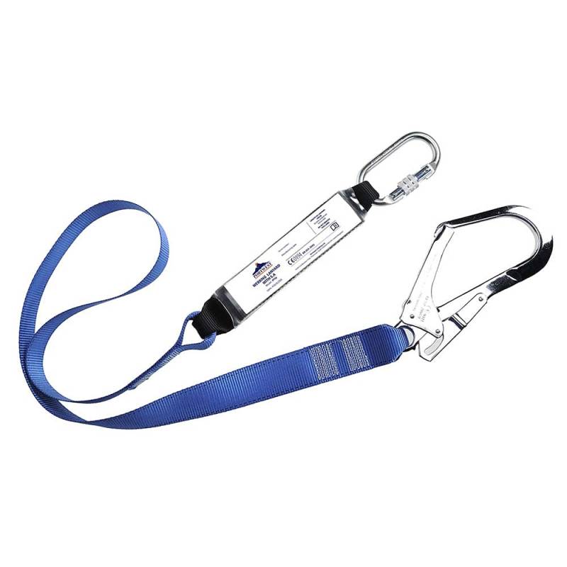 Portwest PORFP50RBR - Webbing Lanyard With Shoc Royal - R - One Size EU / UK, 180cm von Portwest