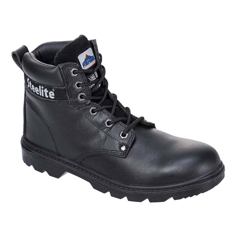 Portwest Steelite Thor Sicherheitsstiefel S3, Größe: 41, Farbe: Schwarz, FW11BKR41 von Portwest