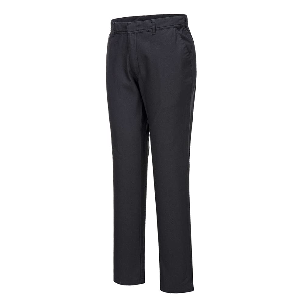 Portwest Stretch Slim Fit Chinos - Color: Black - Talla: 38 von Portwest