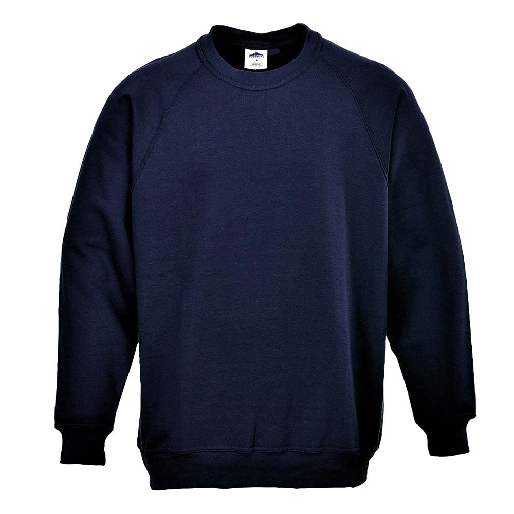 Portwest Sweat-Shirt Roma, Größe: M, Farbe: Dark Marine, B300DNRM von Portwest