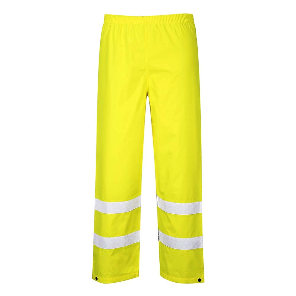 Portwest Warnschutz-Hose Traffic, Größe: 4XL, Farbe: Gelb, S480YER4XL von Portwest