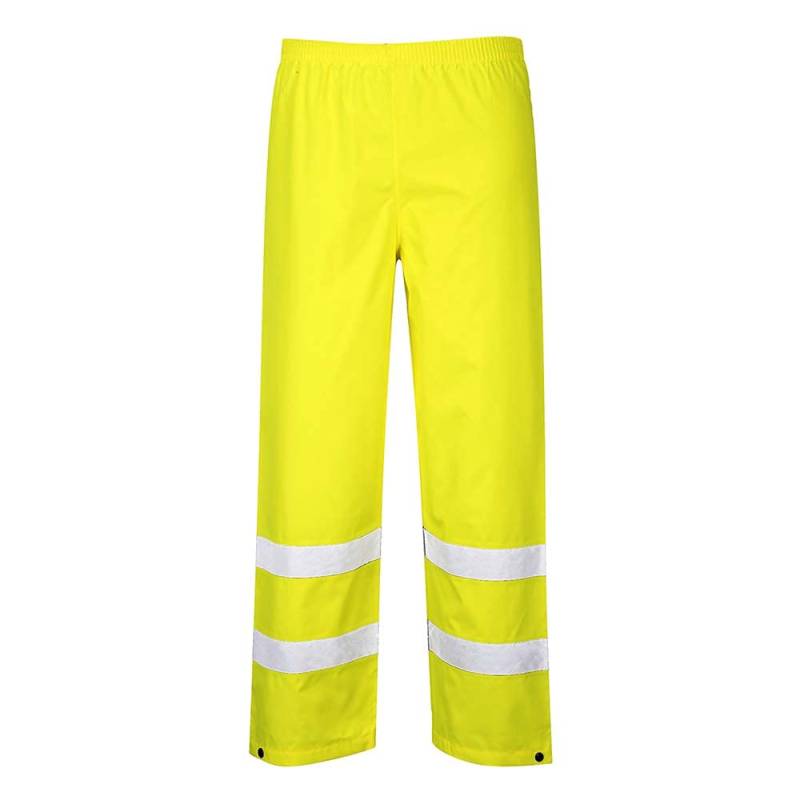 Portwest Warnschutz-Hose Traffic, Größe: 4XL, Farbe: Gelb, S480YER4XL von Portwest