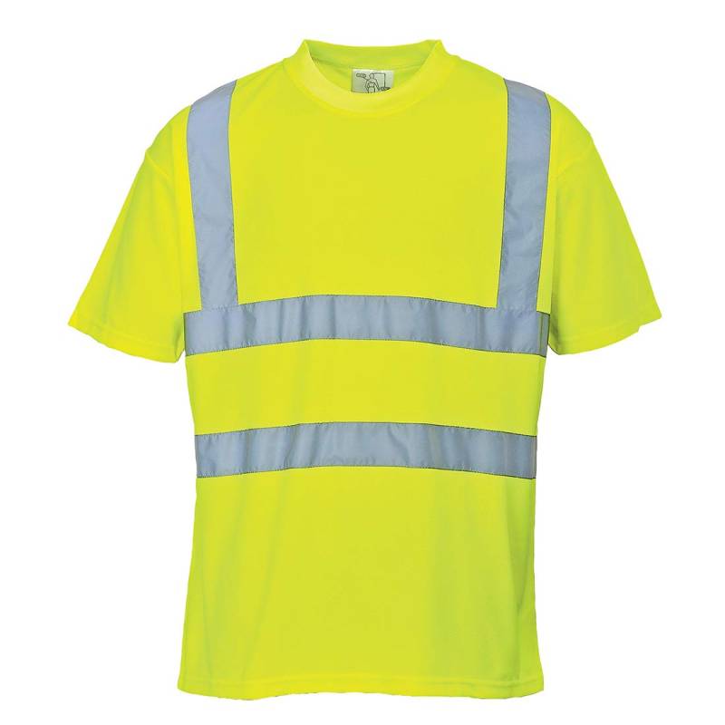 Portwest Warnschutz-T-Shirt, Größe: L, Farbe: Gelb, S478YERL von Portwest