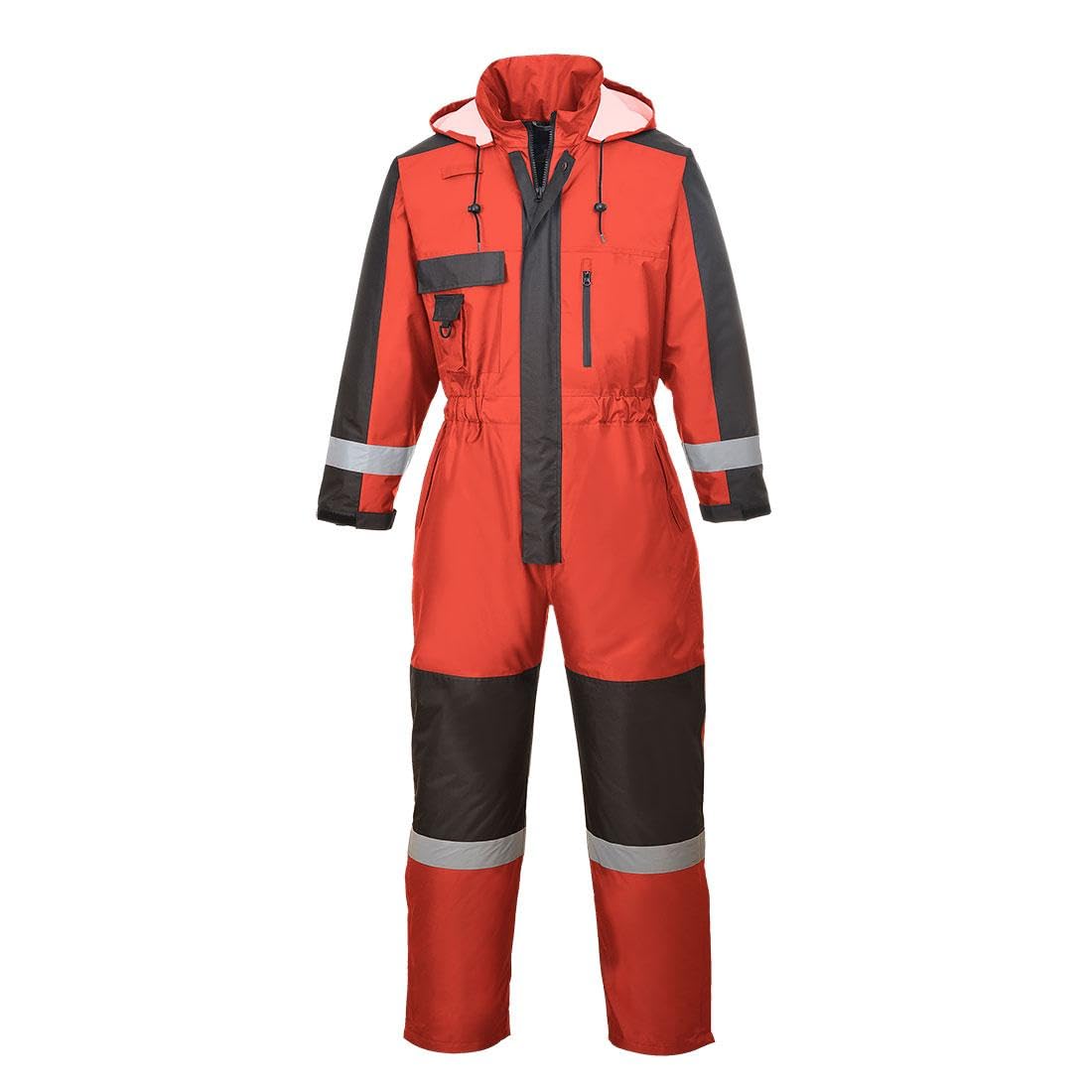 Portwest Winter Overall, Größe: M, Farbe: Rot, S585RERM von Portwest