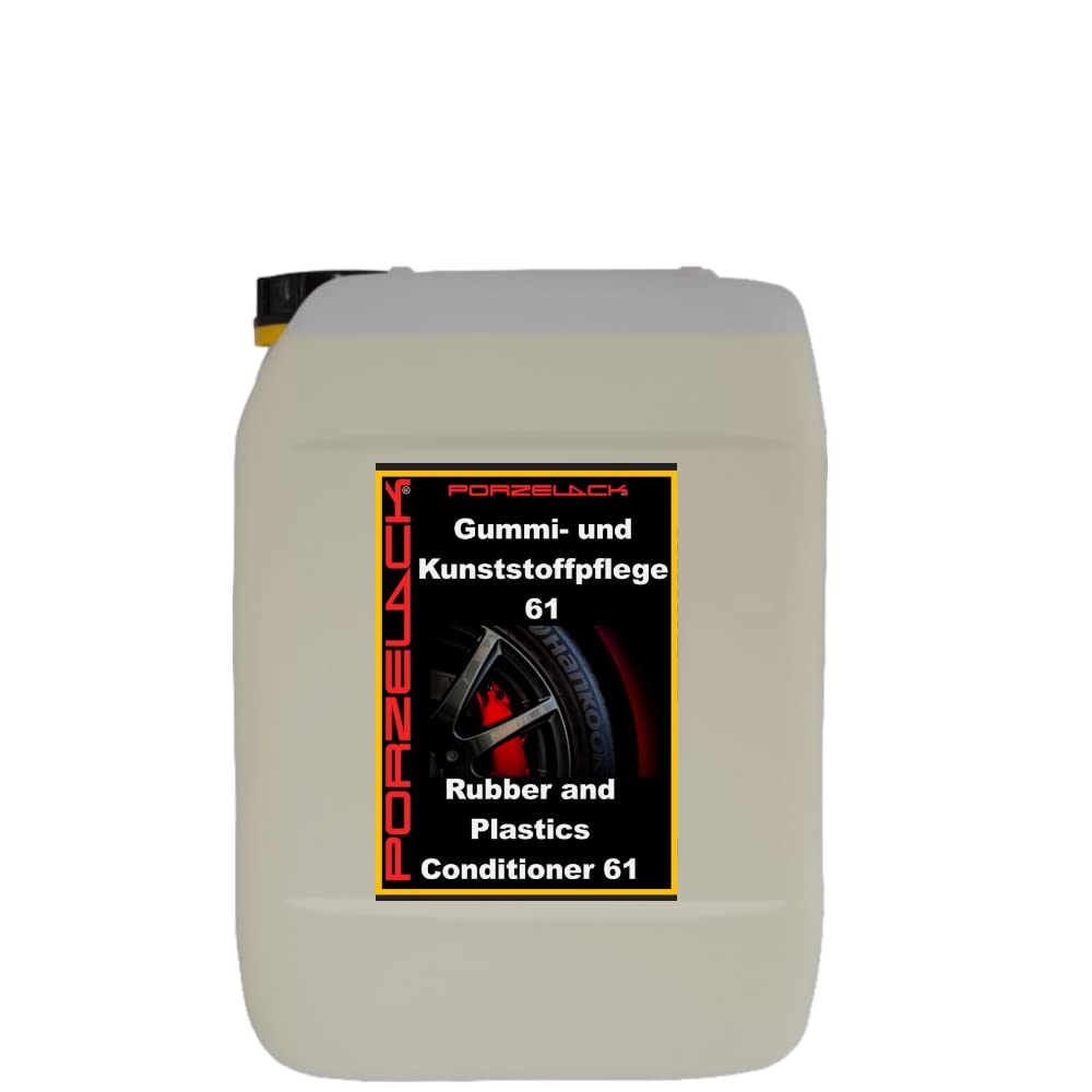 GUMMI- UND KUNSTSTOFFPFLEGE 61, PORZELACK (5 Liter) von Porzelack