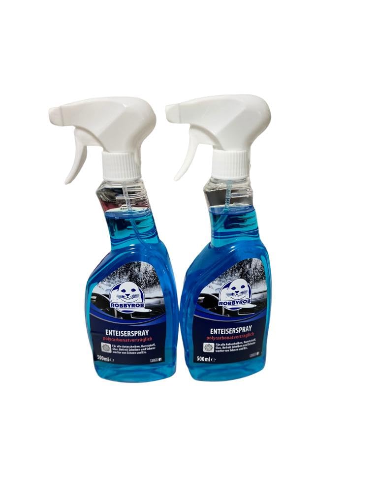 PostenPfosten 2 x 500ml Robbyrob Enteiserspray (1Liter) von PostenPfosten