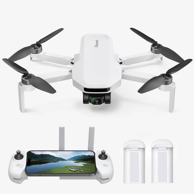 Potensic ATOM LT GPS Drohne mit Kamera, 2,5K EIS Bildstabilisierung, 80 Min. Max. Flugzeit 2 Akkus, 4km Übertragung, unter 249g C0,Follow-Me/autom. Rückkehr, Luftaufnahmen für Anfänger von Potensic