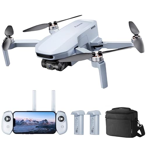 Potensic ATOM SE GPS Drohne mit 4K EIS Kamera, 62 Min. Flugzeit, unter 249g, 4KM FPV Übertragung, Bürstenloser Motor, Max.16m/s, Follow-Me/Rückkehr, RC Quadrocopter für Anfänger Erwachsene von Potensic