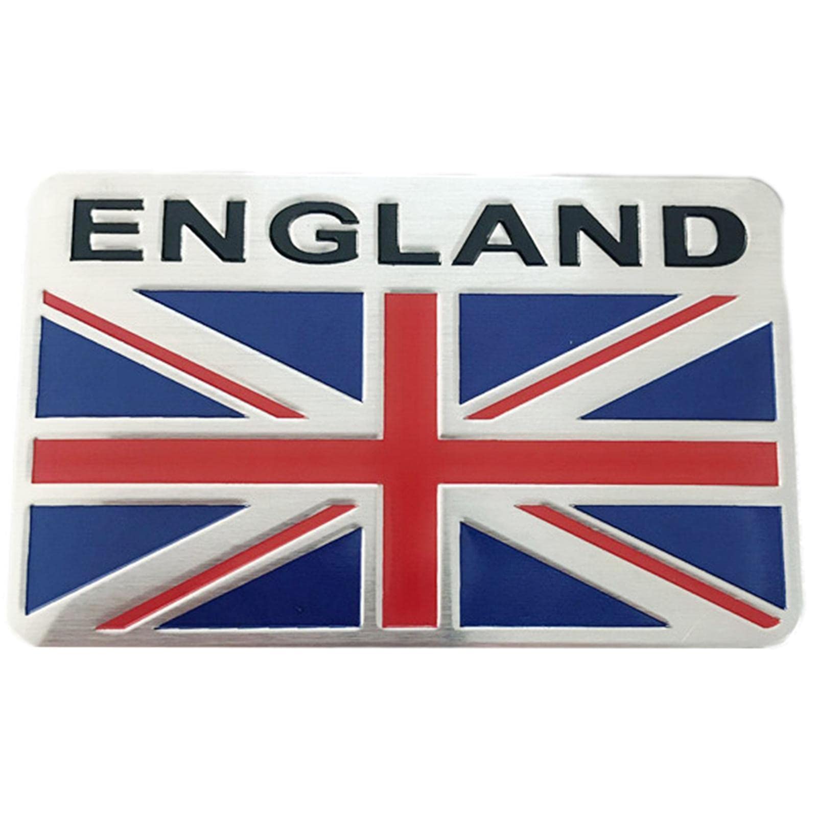 Union Jack Auto-Aufkleber – Abzeichen-Aufkleber, England-Flagge, 3D-Emblem, UK-GB-Flagge, Abzeichen, Grafik-Aufkleber für Rennwagen, Röcke, Seite, Königin, Gedenkparty, Requisiten, Emblem-Aufkleber von Povanjer