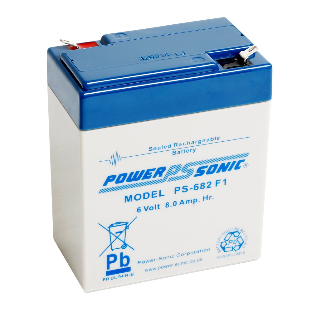 POWERSONIC PS-682 / 6V 8Ah AGM Blei Akku Batterie von Power Sonic