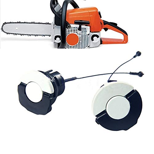 Benzintankdeckel und Öltankdeckel Tankverschluss mit O-Ring für STIHL Kettensäge MS200 MS210 MS230 MS250 MS260 MS380 von Powerful Tools