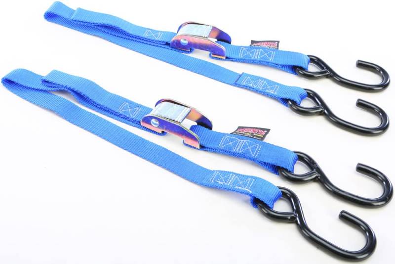 Powertye 1in.x 3ft. PWC Tiedowns with S-Hook - Blue 22033 by Powertye von Powertye