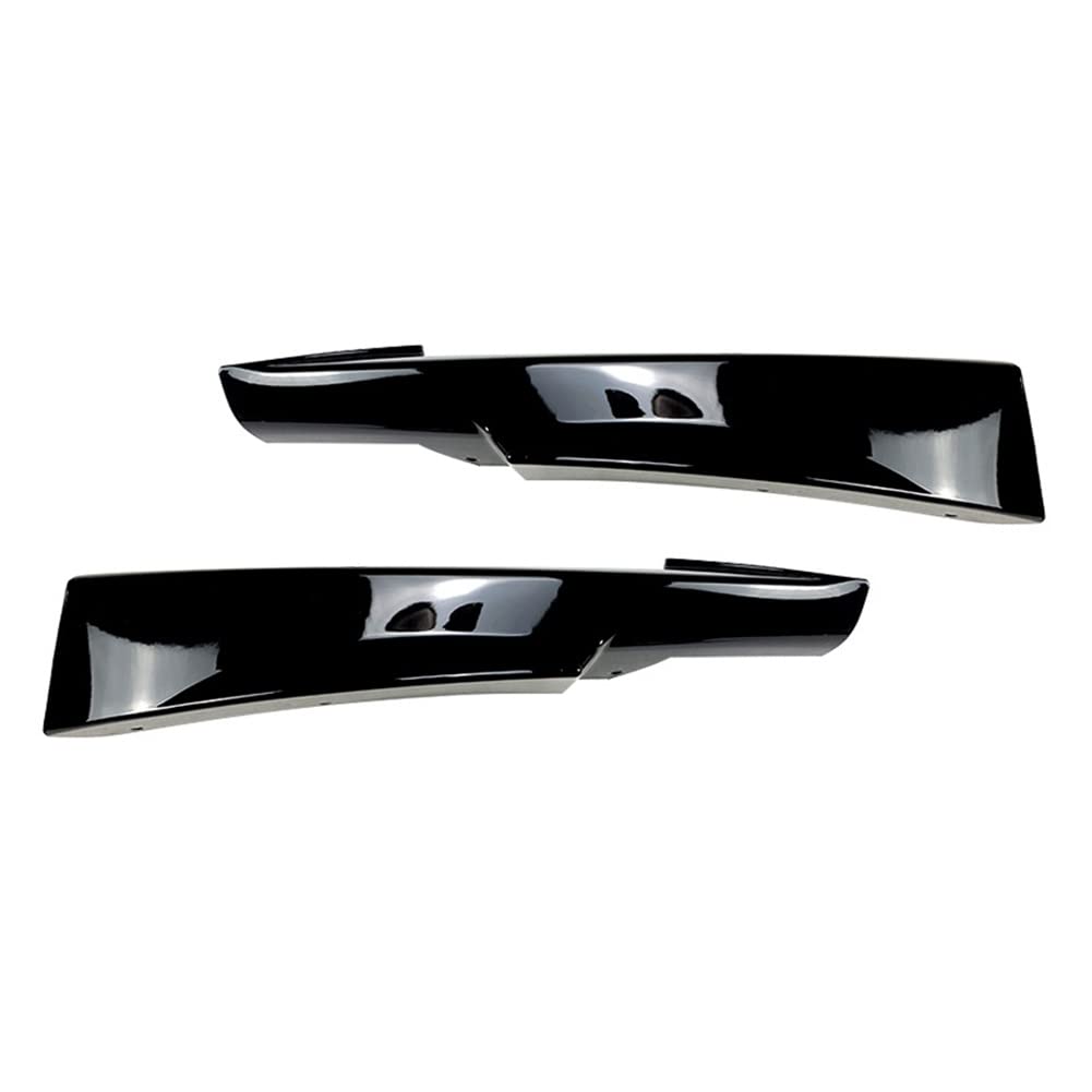 PpAaJK GläNzend Schwarz FrontstoßStange Lip Corner Cover Trim Unterer Schutz Splitter Spoiler für E90 320I 330I 09-12 von PpAaJK