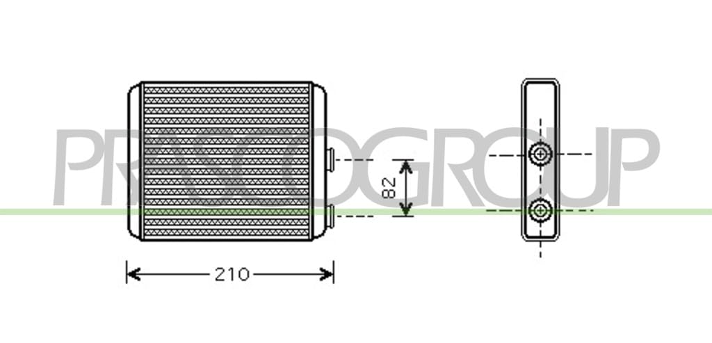 (B01DY3883U) in unserem Katalog. Ändern Sie das Produktattribut in Prasco SCAMBIATORE DI CALORE von Prasco