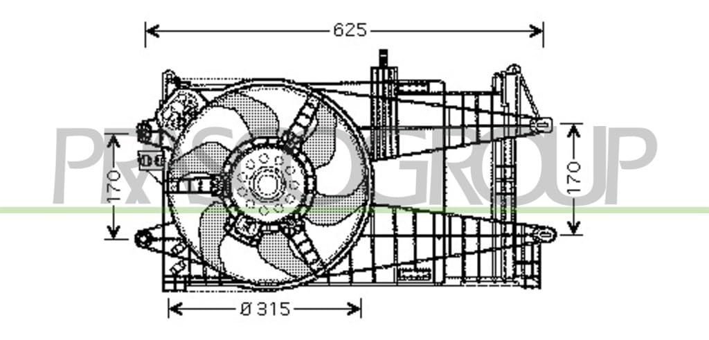 Fan Punto/Idea 1.2 +AC ‘03- von Prasco