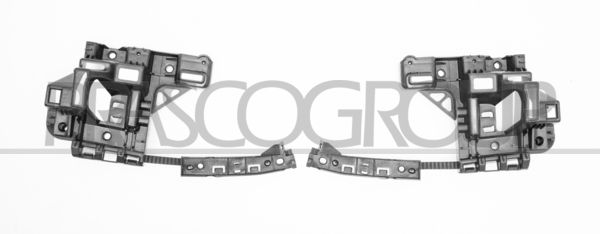 Halter, Stoßfänger hinten Prasco CI9181055 von Prasco