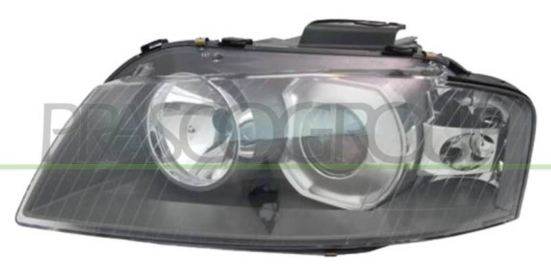 Prasco - AD3204913 - Audi - A3 - Mod. 09/03-06/08 - Scheinwerfer Rechts-Xenon H7+D2S+Hid-Mit Lwr-Mit Motor von Prasco