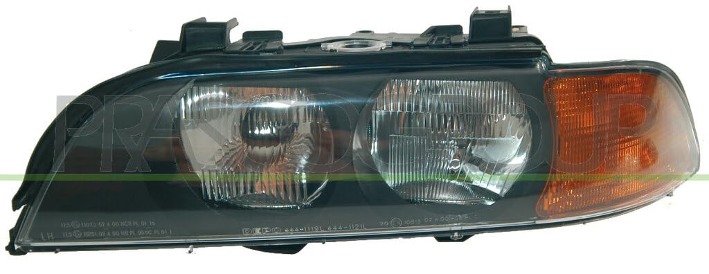 Prasco - BM0444904 - BMW - 5 Series - E39 - Mod. 11/95-08/00 - Scheinwerfer Links-H7+Hb3-Mit Lwr-Mit Motor-Mit Gelbem Blinker von Prasco