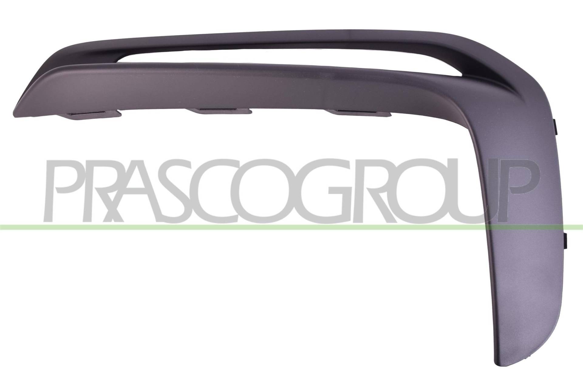 Prasco - PR5081224 - Porsche - Cayman - Boxster GT4 (982-718) - Mod. 04/19 - - Zierleiste Links Stosstange Vorne-Schwarz-Genarbt von Prasco