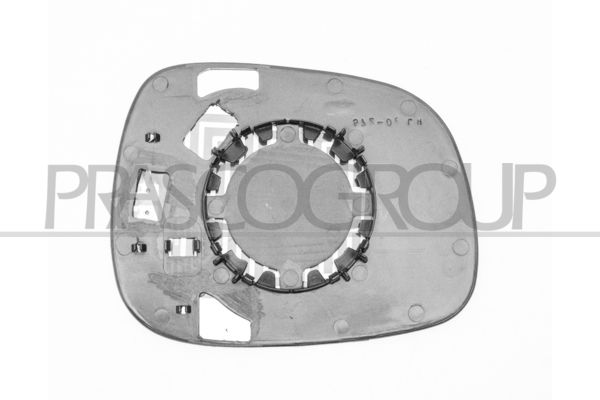 Spiegelglas, Außenspiegel rechts Prasco BM8047513 von Prasco