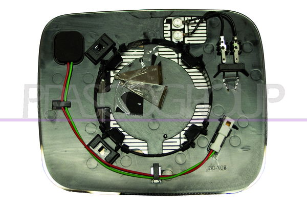 Spiegelglas, Außenspiegel rechts Prasco JE1007523 von Prasco