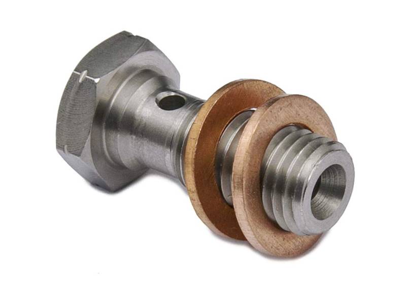 PrecisionGeek Hohlschraube M10 x 1.00mm Edelstahl - Bremssattel Hauptzylinder L = 18mm - 1 stuk von PrecisionGeek