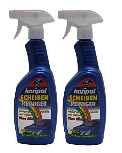 Preisjubel 2 x 750ml karipol Scheibenreiniger, Glasreiniger, Auto Scheiben Reiniger von Preisjubel