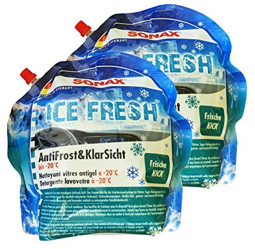 Preisjubel 2 x SONAX ANTIFROST&KLARSICHT 3l ICEFRESH, Frostschutz, Enteiser, Reiniger von SONAX