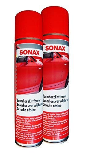 Preisjubel 2 x SONAX BaumharzEntferner 400ml, Lackreiniger, Vogelkot, Harzentferner von SONAX