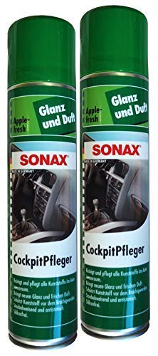 Preisjubel 2 x SONAX CockpitPfleger Apple-Fresh 400ml, Kunststoffpflege, Pflegespray von Preisjubel