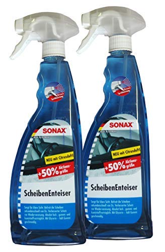 Preisjubel 2 x SONAX ScheibenEnteiser 750ml Citrusduft, Defroster, Sprüh-Enteiser von SONAX