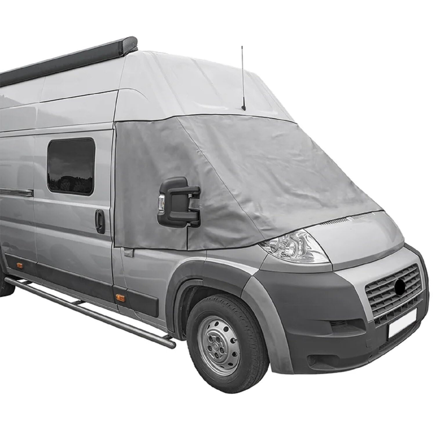 Frontscheibenabdeckung FIAT Ducato X250 Peugeot Boxer, Citroën J5 Grau oder Weiß (Grau) von Preiswert & Gut