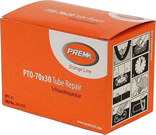 Prema Orange Line PTO-70x30 Schlauchflicken oval, 70x30mm von Prema