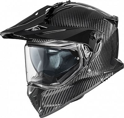 Premier Discovery Carbon, Endurohelm - Schwarz - M von Premier