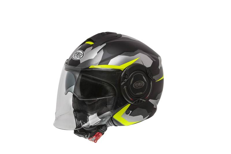 Premier HELM COOL CAMO Y FLUO BM,CAMO/FLUO GELB,L von Premier