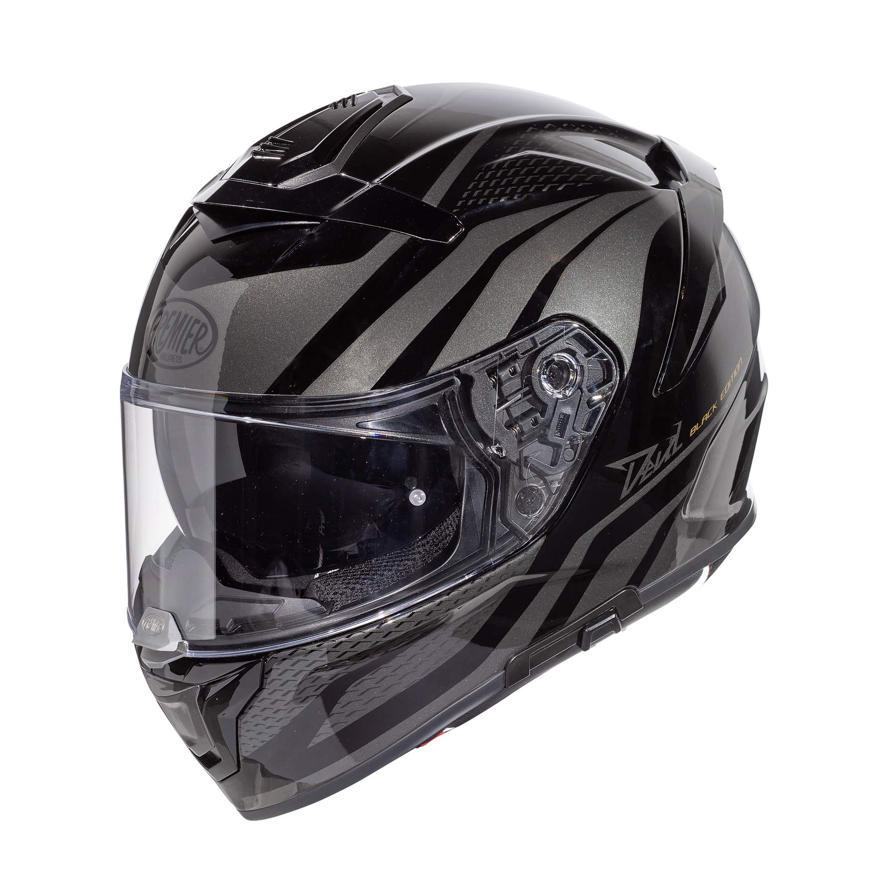 Premier HELM DEVIL PR 9 BE,SCHWARZ/METALL GRAU,XS von Premier