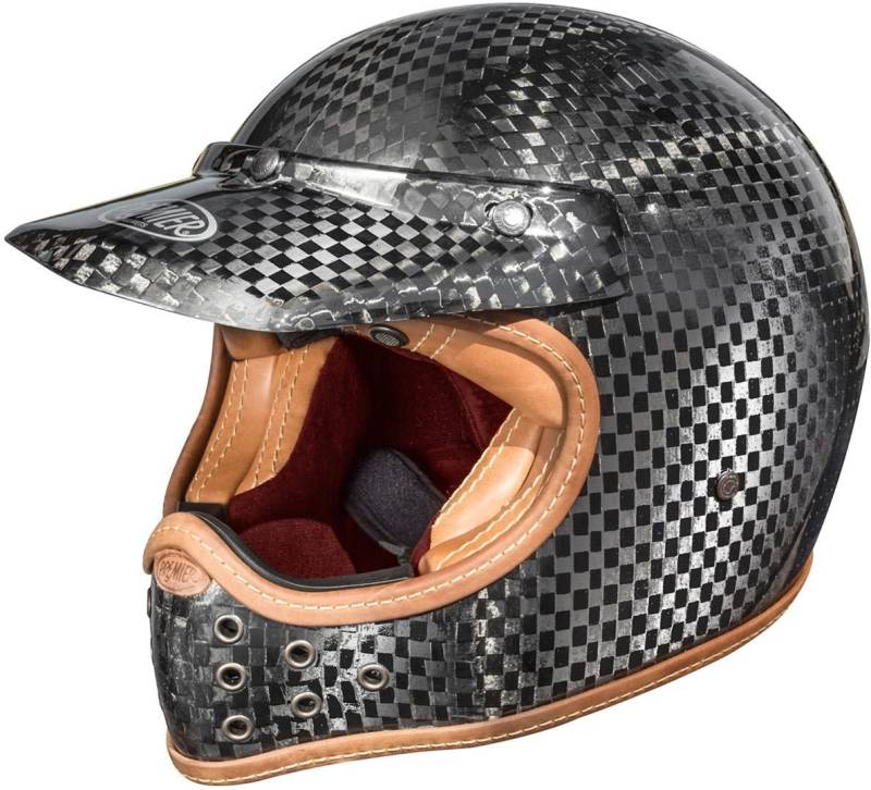 Premier HELM MX ANNIVERSARY EDITION,SILBER,XL von Premier